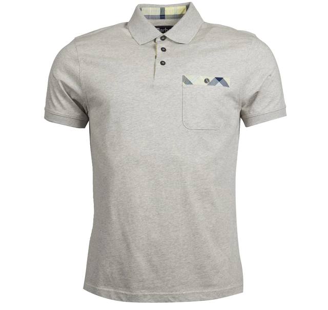 Barbour Men's Drumfad Polo Shirt - Grey