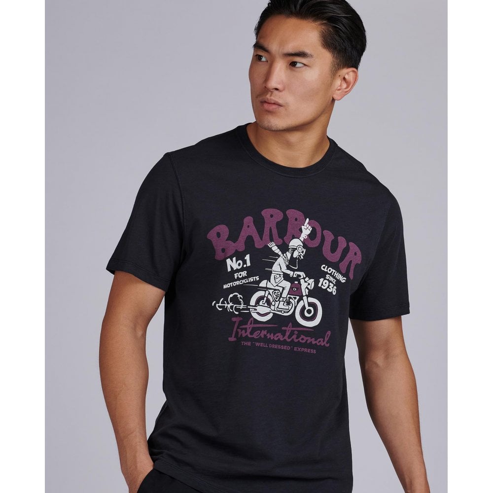 Barbour Men's International Speed Tee - Black