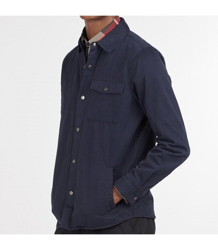 Barbour Mortan Overshirt - Blue