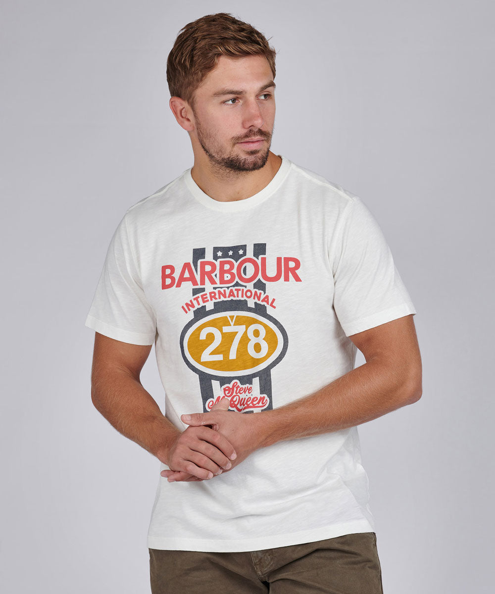 Barbour Men's International Chase Tee - White