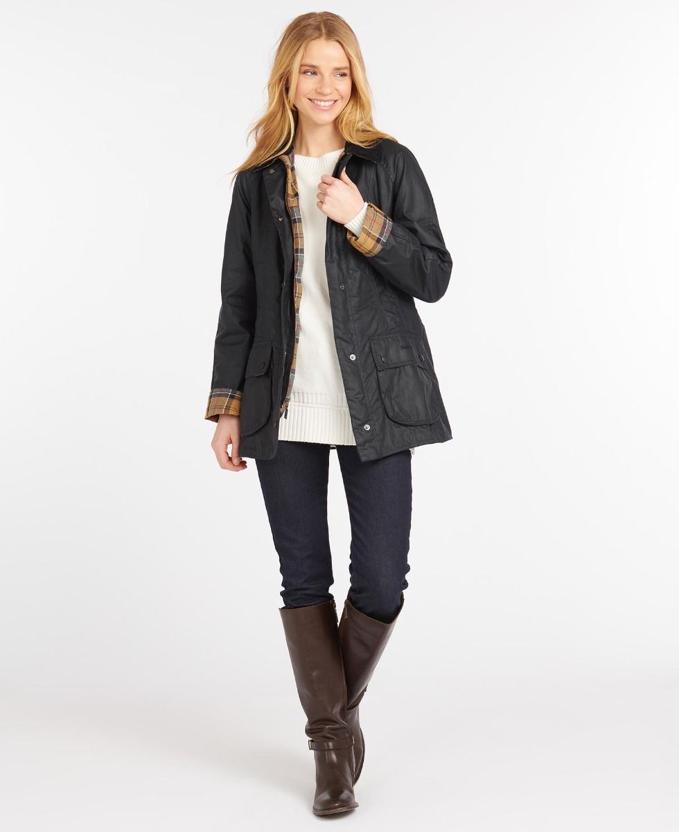 BARBOUR Women Beadnell Wax Jacket 3 colors