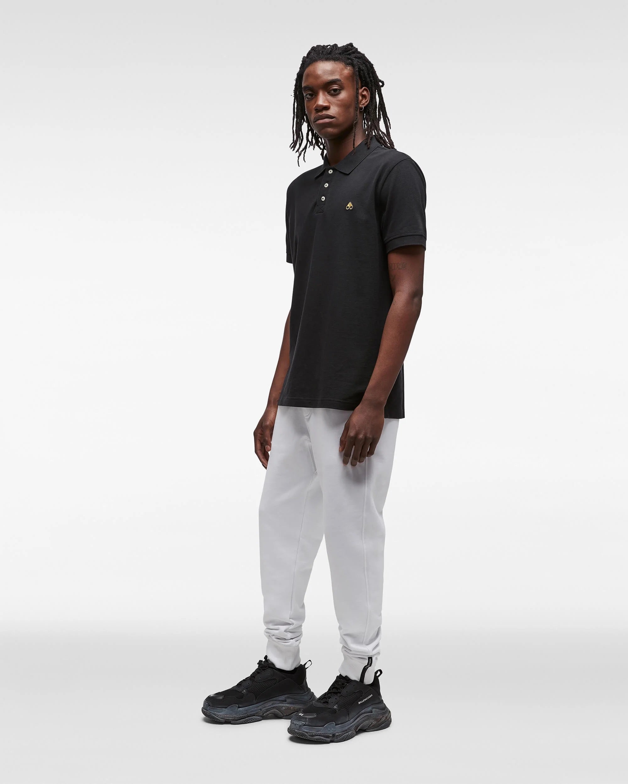 Moose Knuckles Gold Polo Shirt - 2 Colors