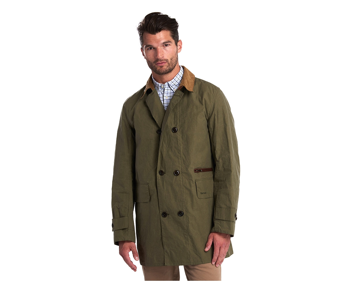 カラーブラウンBarbour HAYDON