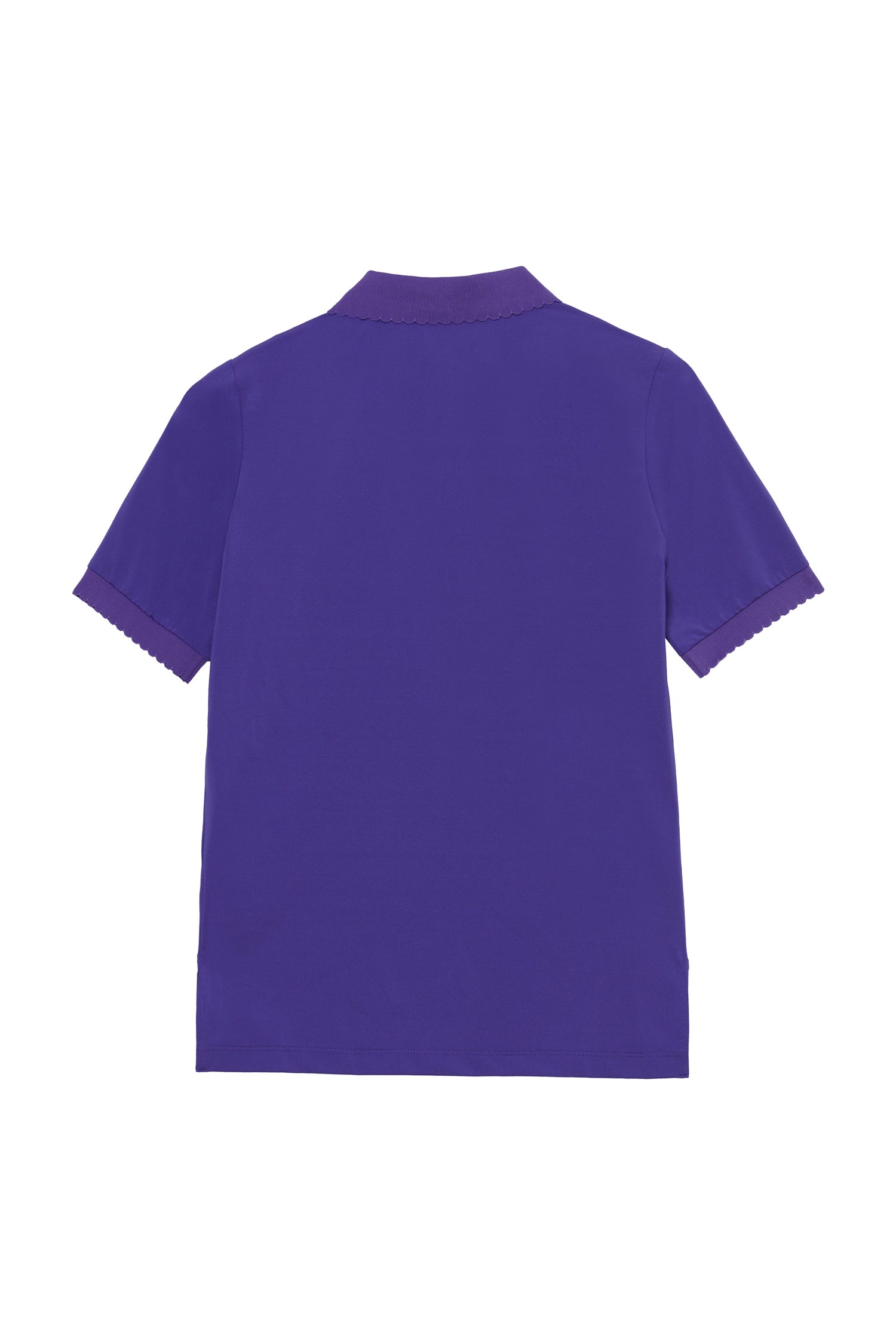 NEU Golf Wave Collar T-Shirt Purple