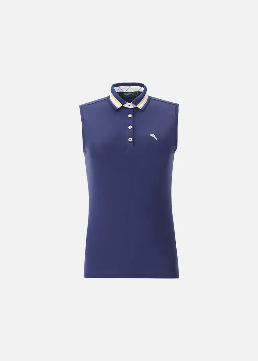 Chervo Women's AIKA Golf sleeveless Polo-2 Colors