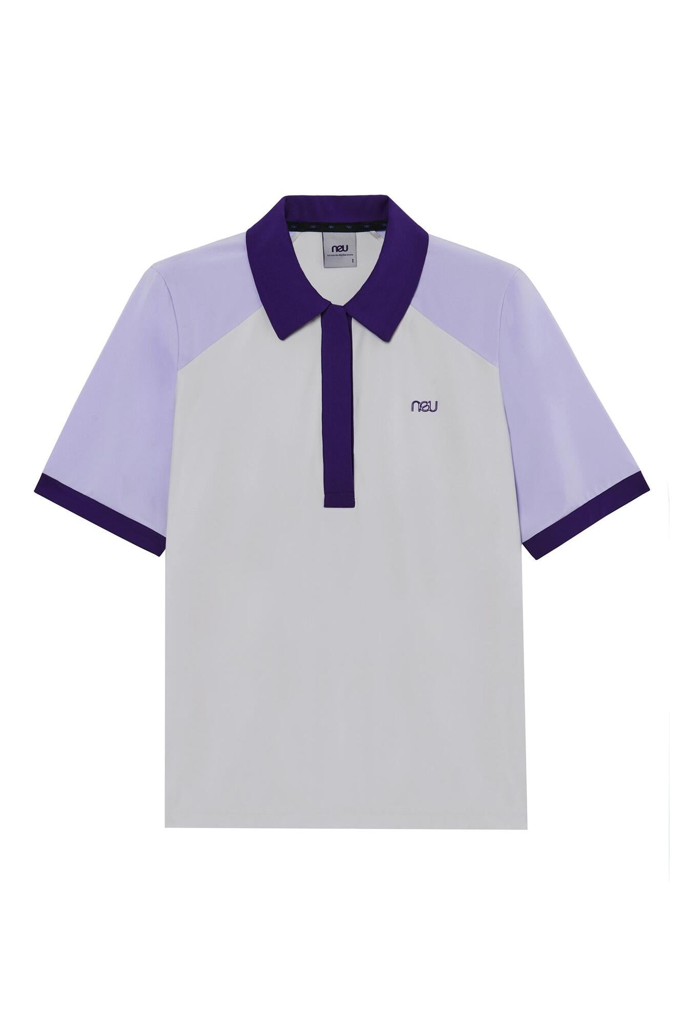 NEU Golf Raglan Setup T-Shirt Purple