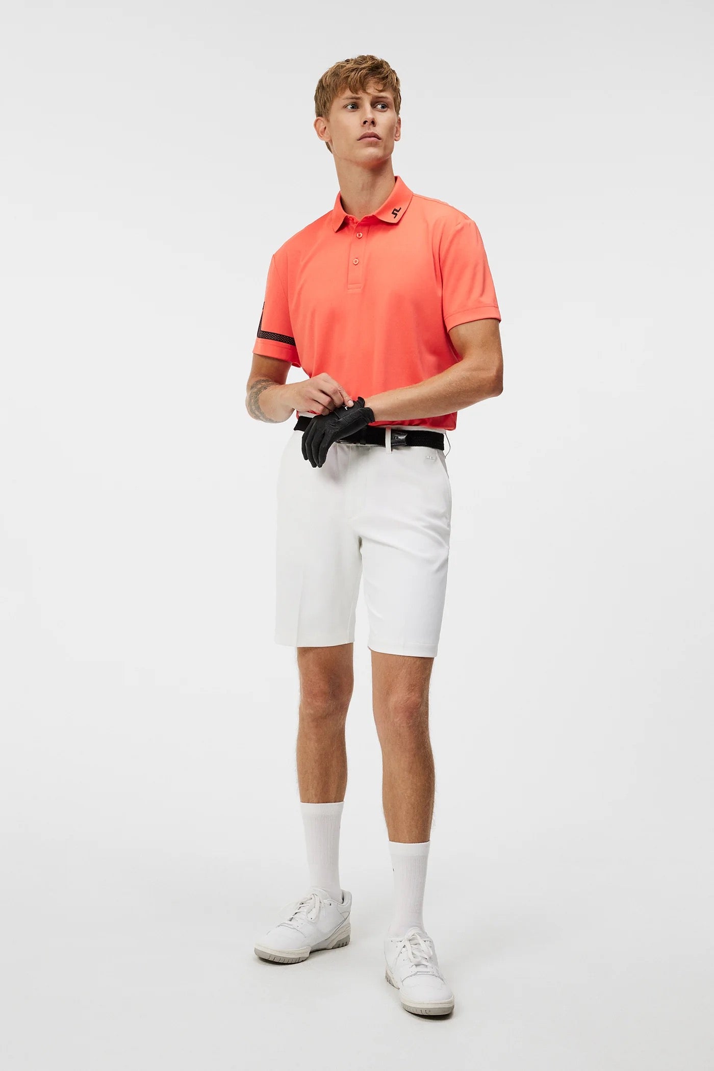 J Lindeberg Men's Heath Regular Fit Polo