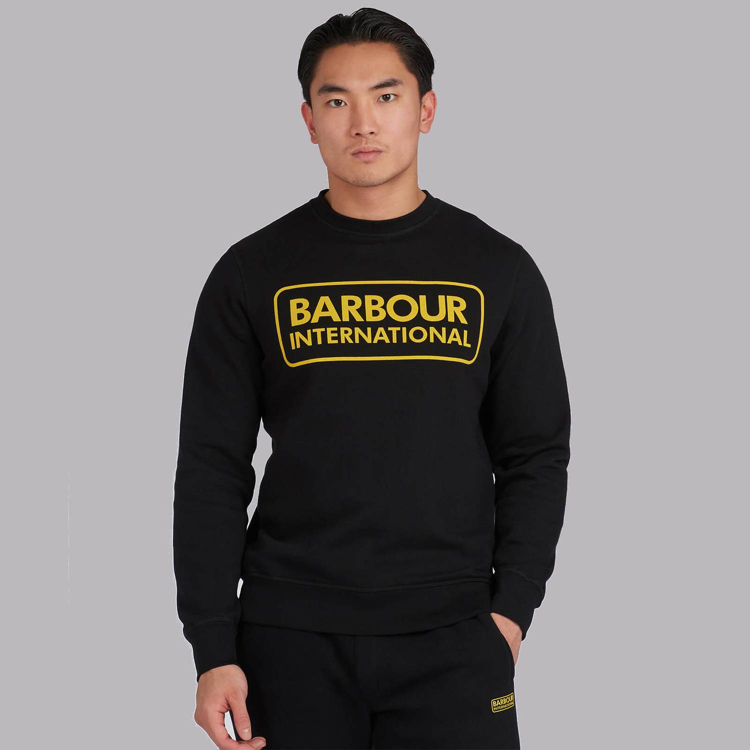 Barbour International Mens Large Logo Sweatshirts