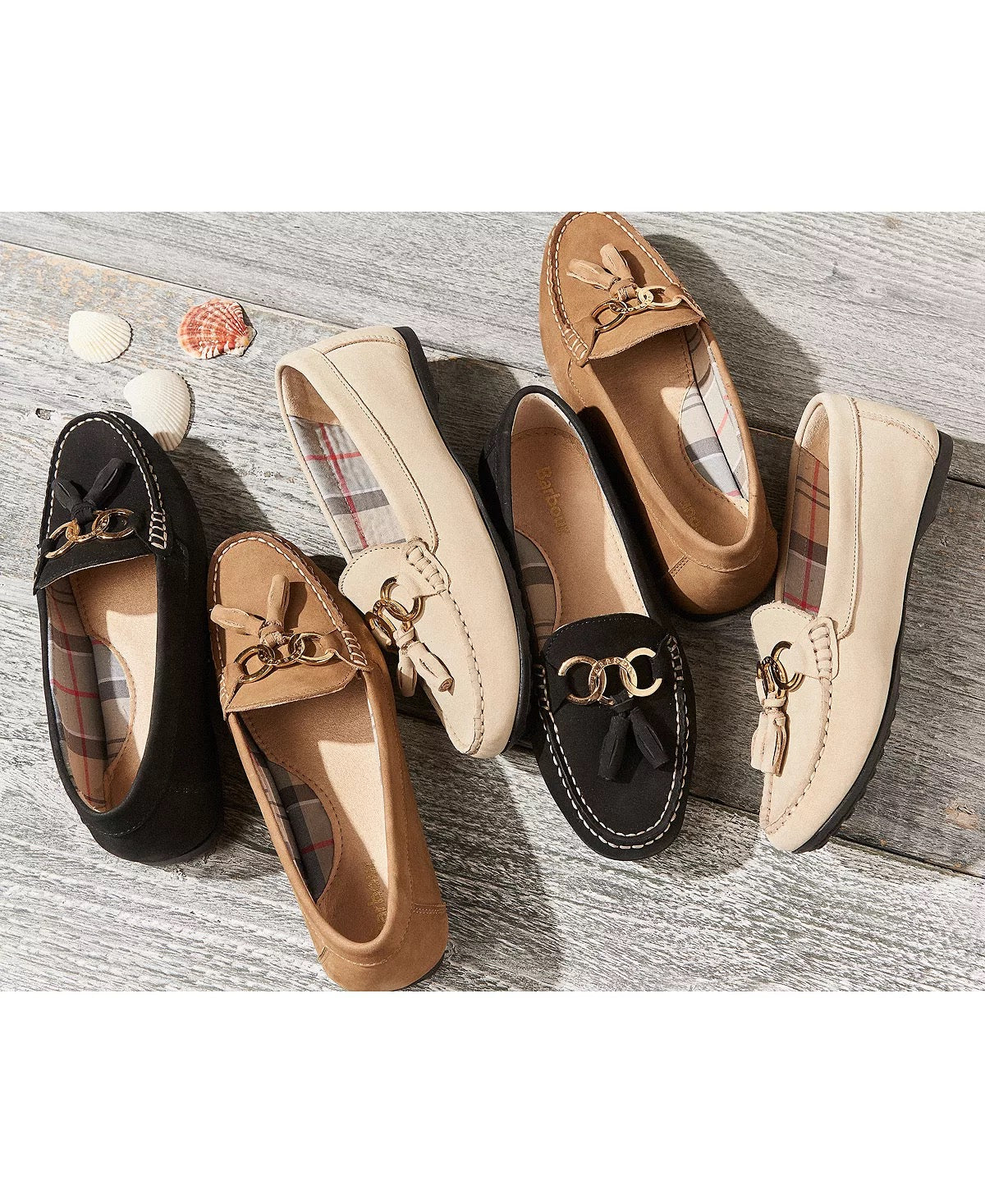 Barbour loafers clearance womens