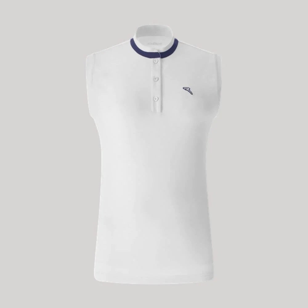 Chervo Women Altutex Golf Sleeveless Polo Shirts 65309 B33
