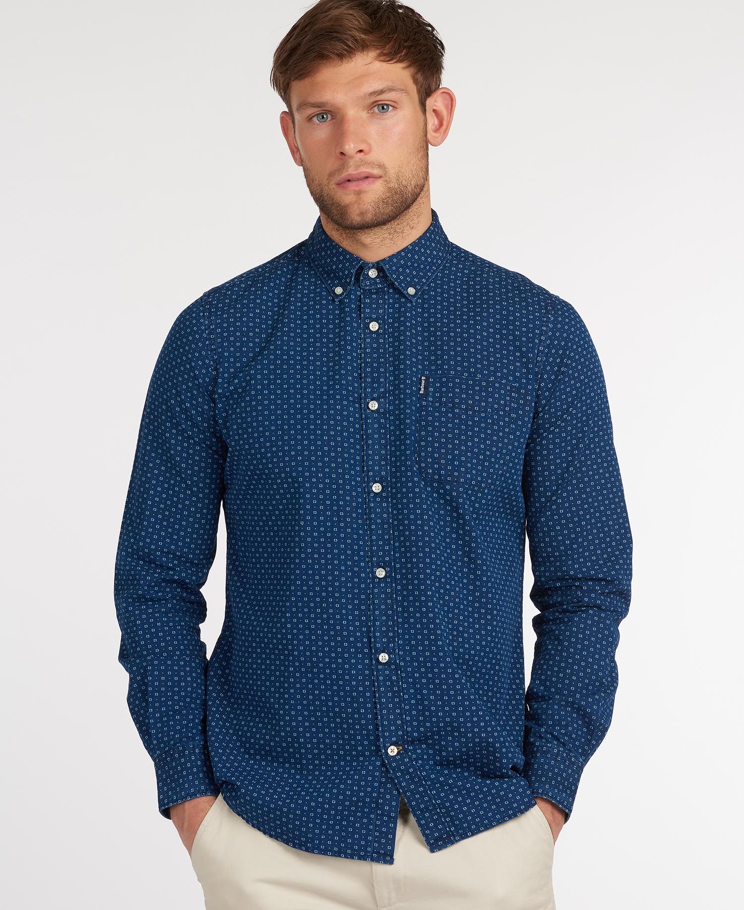 Barbour Men's Indigo 5 Tailored Fit Shirt