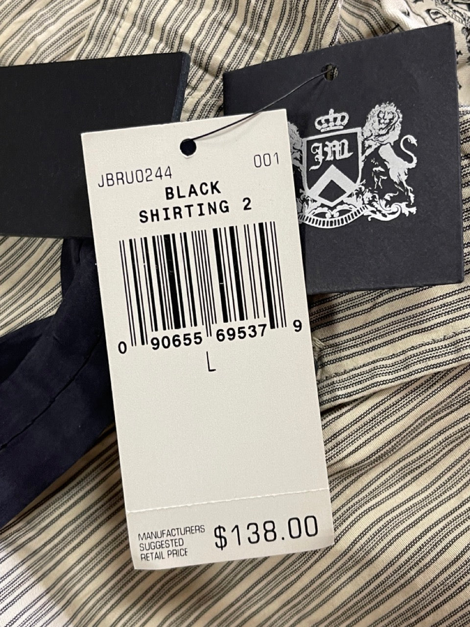 Juicy Couture Mens Black Shirting 2  Shirts