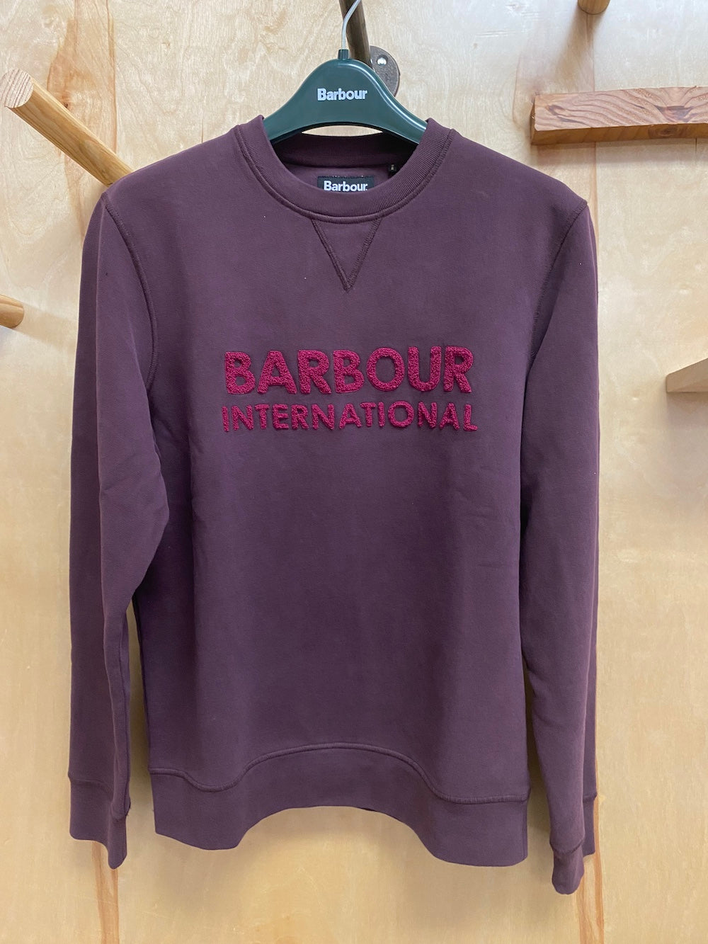 Barbour International Men's Dyno Sweat - Burgundy