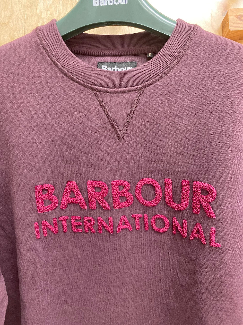 Barbour International Men's Dyno Sweat - Burgundy