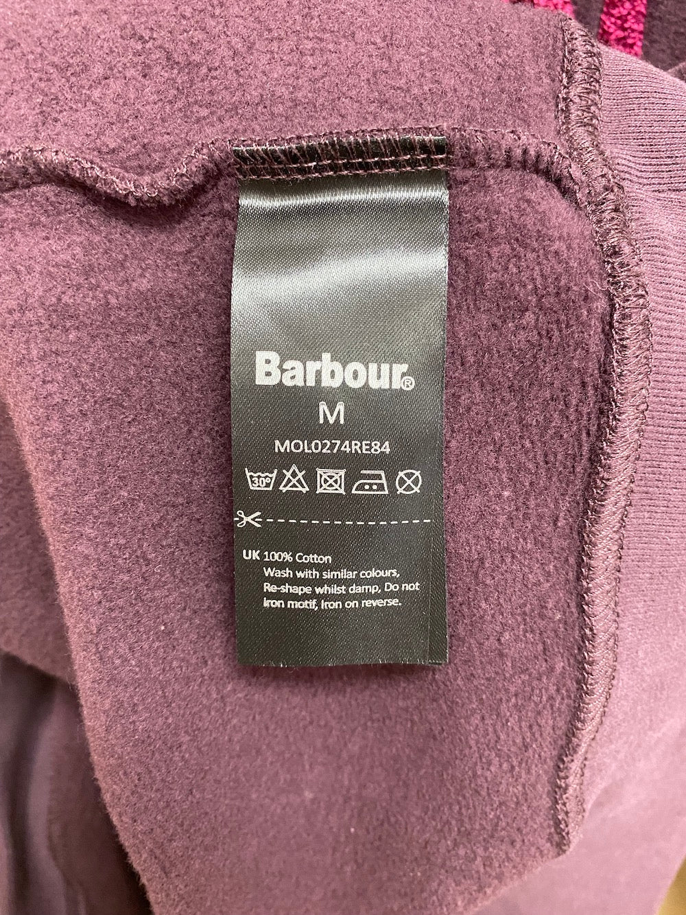 Barbour International Men's Dyno Sweat - Burgundy