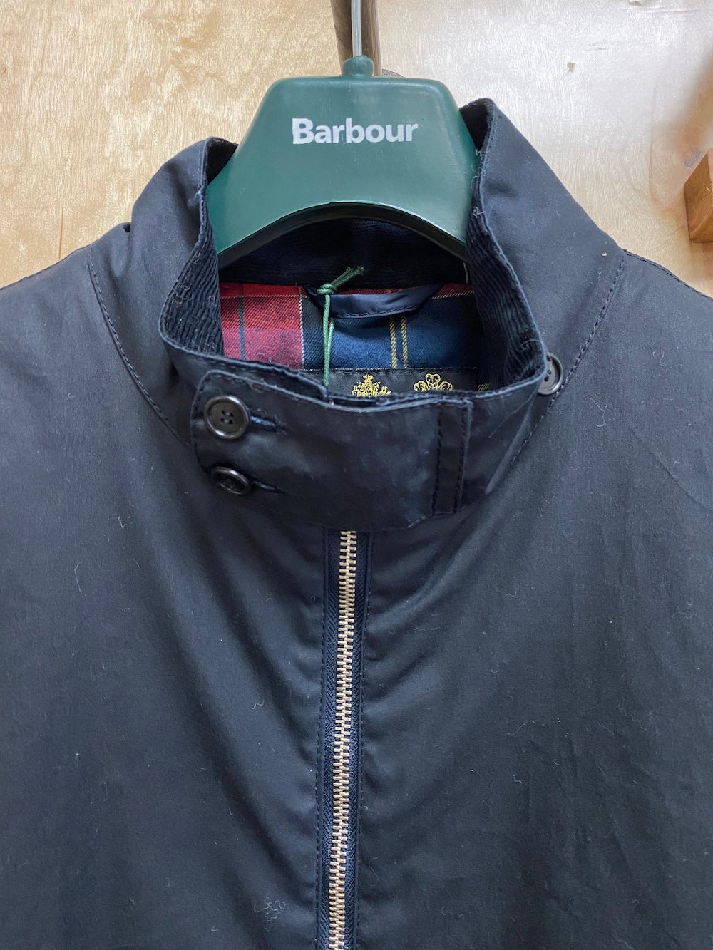 Barbour barnby store wax jacket merlot