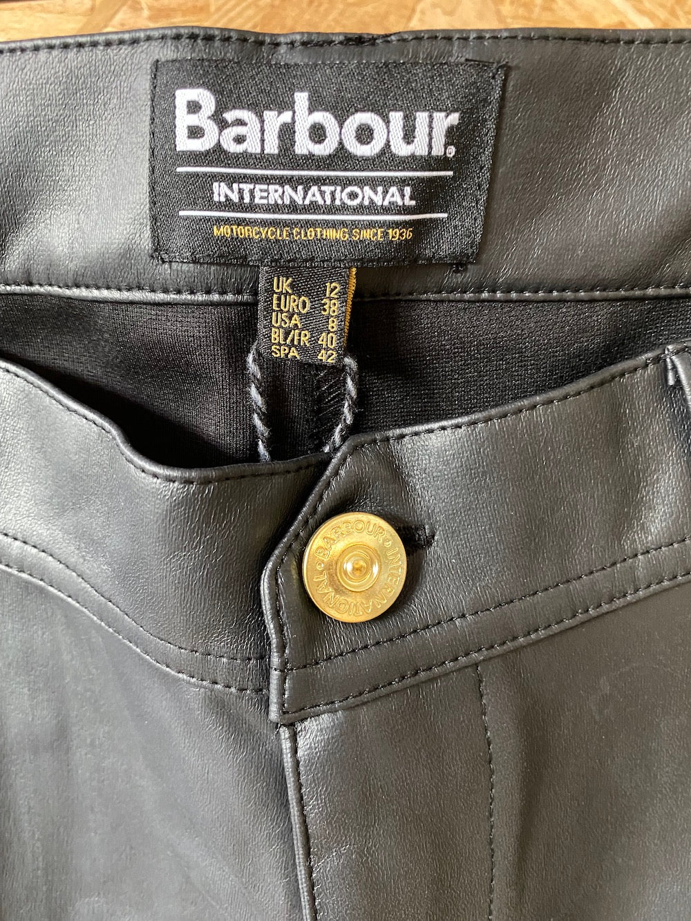 Barbour motorcycle best sale trousers