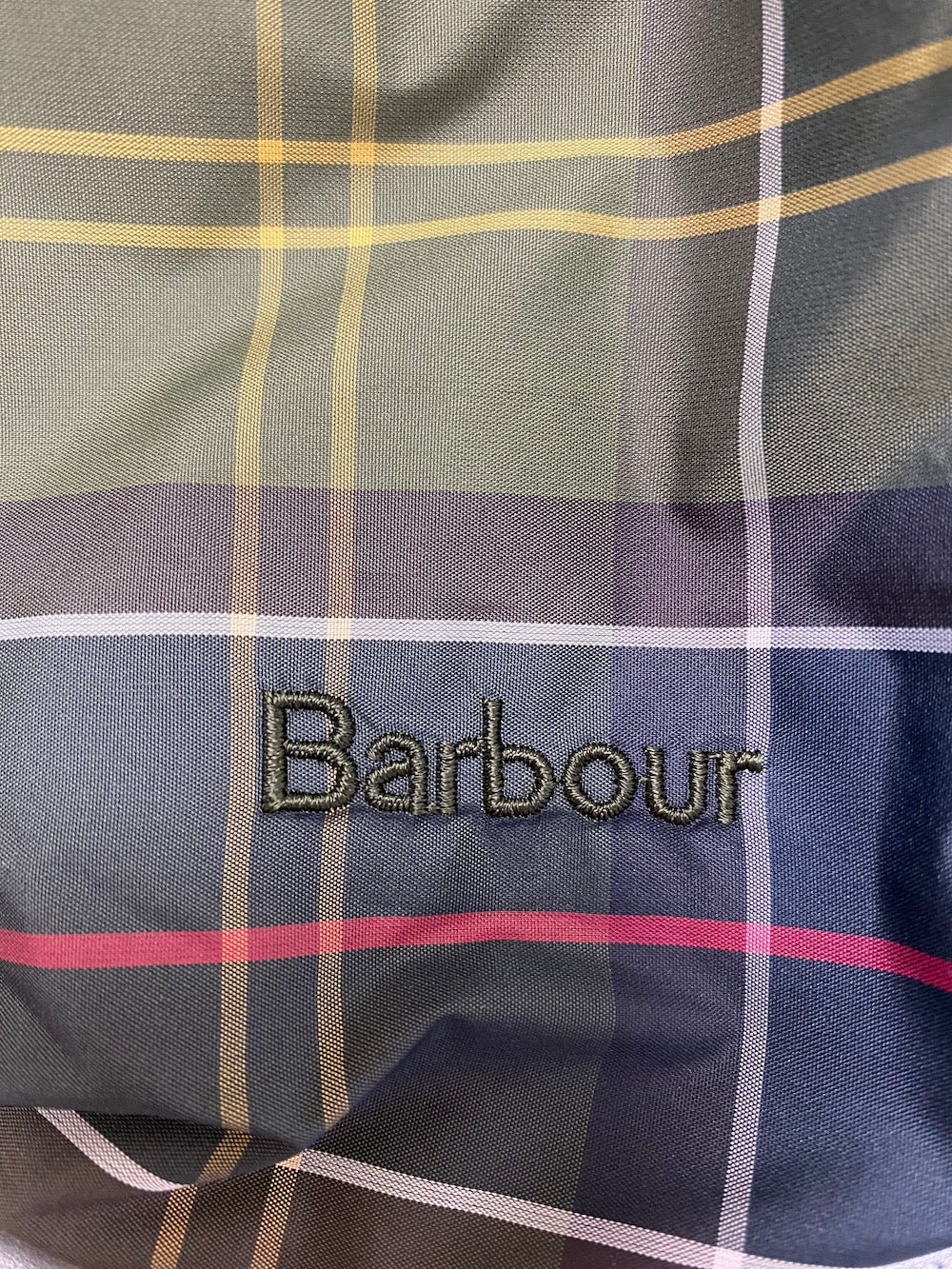 Barbour Waterproof Tartan Dog Coat
