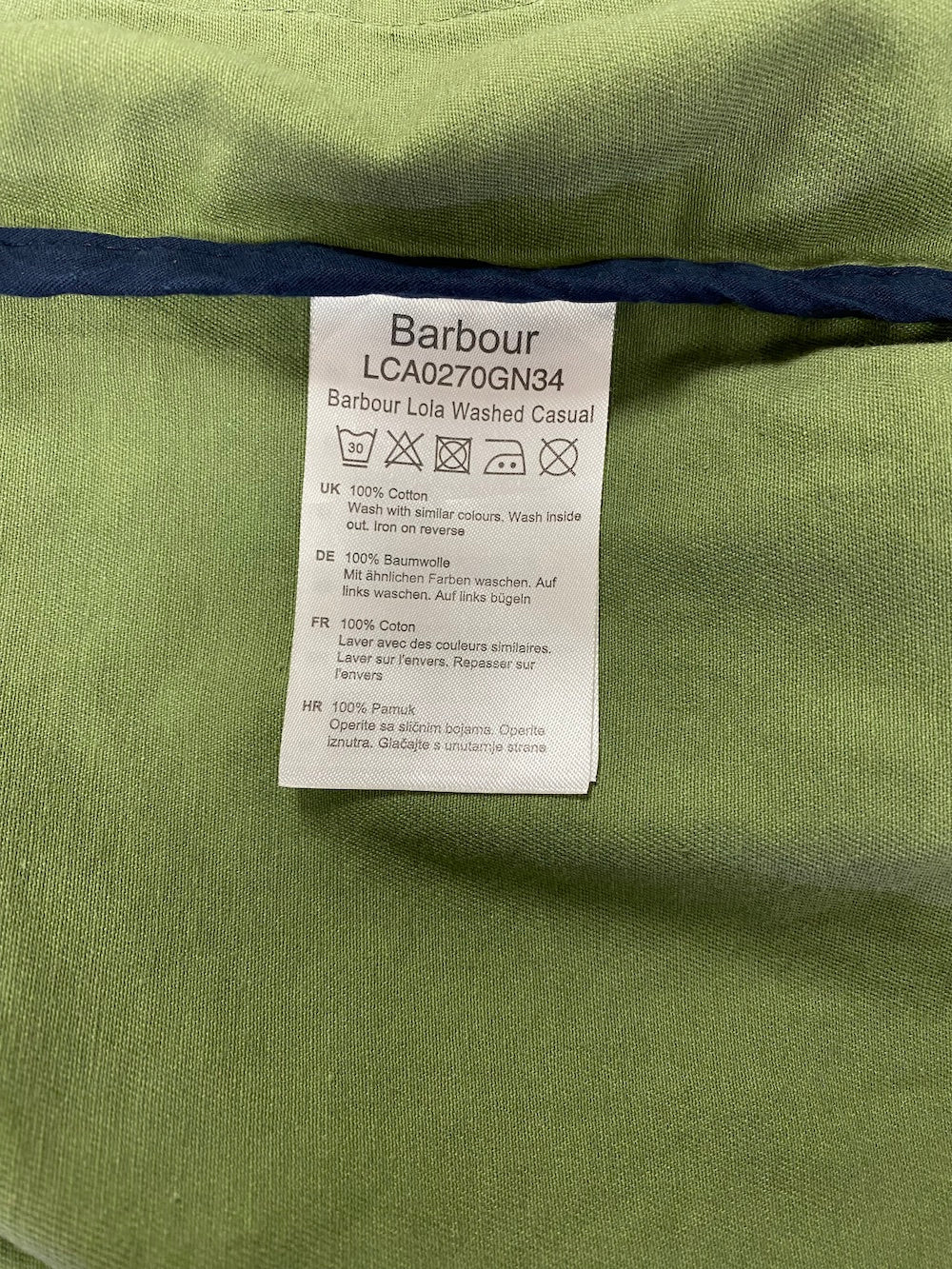 Barbour Women's Lola Washed Casual