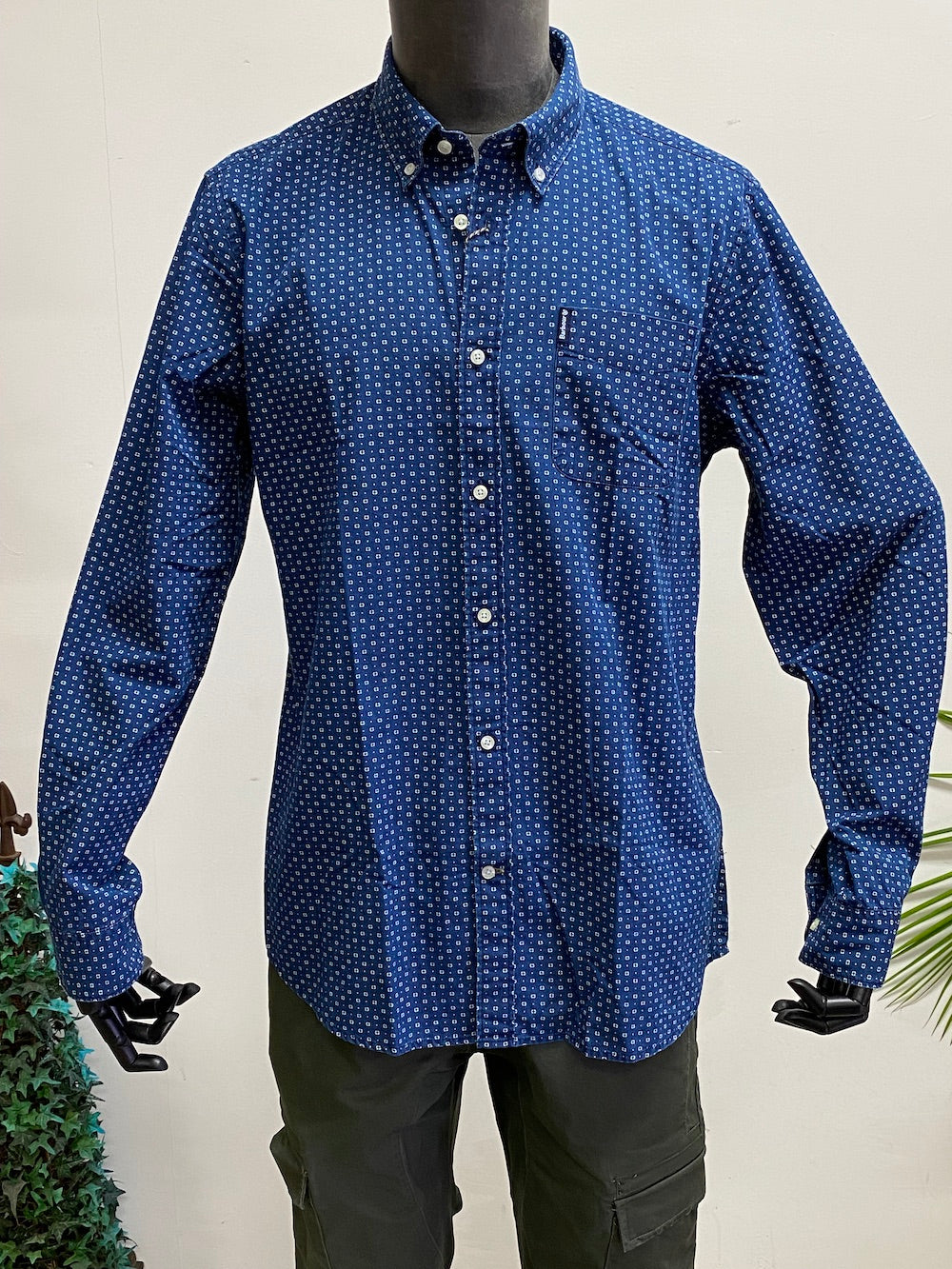 Barbour Men's Indigo 5 Tailored Fit Shirt