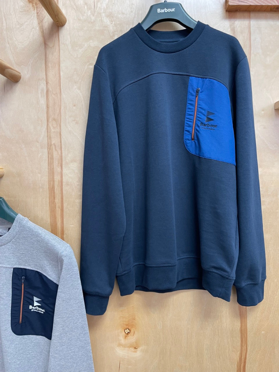 BARBOUR SKIFF CREW SWEAT