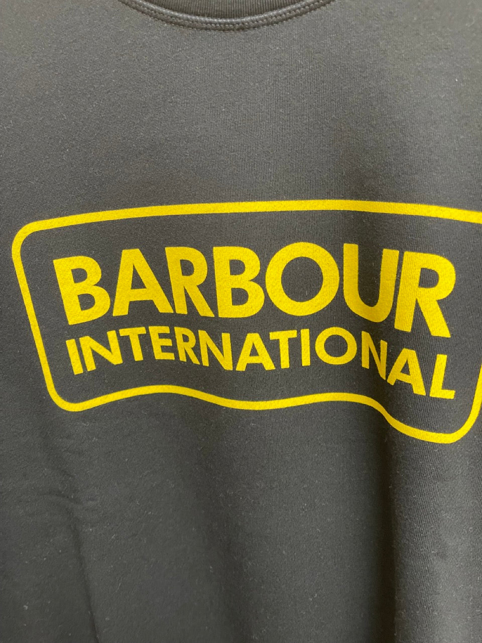 Barbour International Mens Large Logo Sweatshirts