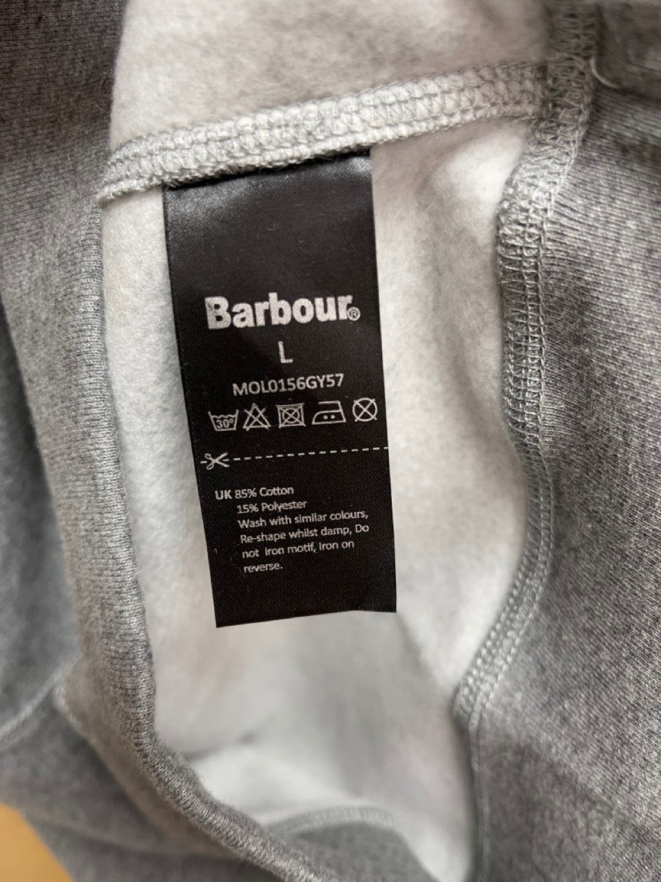 Barbour International Mens Large Logo Sweatshirts