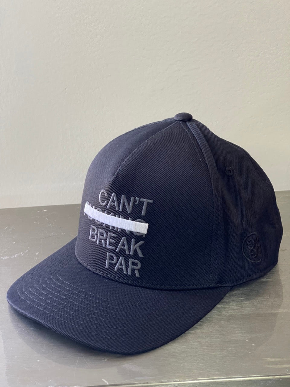Gfore Golf Cap - Can't Break Par Snapback - Onyx G4AS20H26