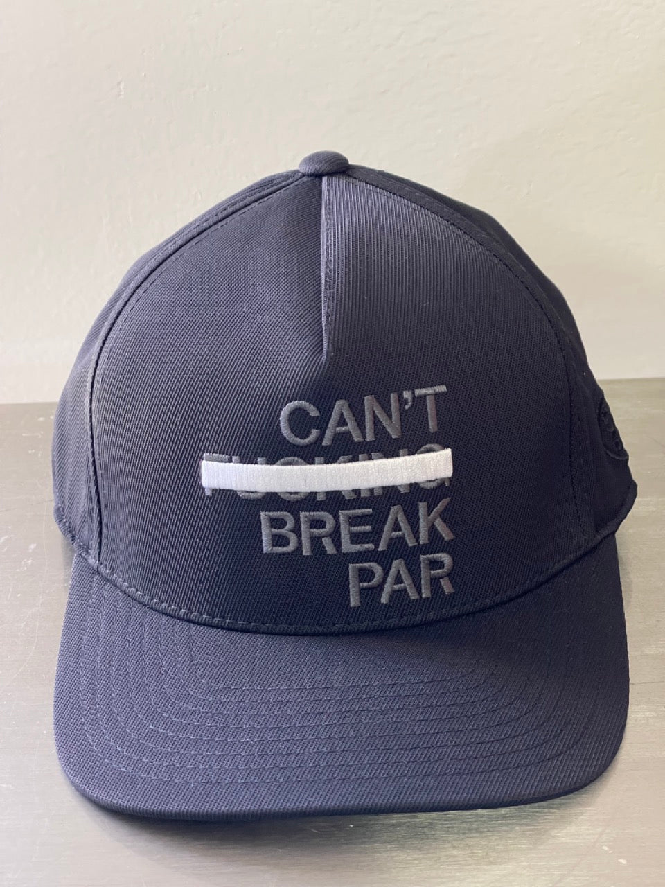 Gfore Golf Cap - Can't Break Par Snapback - Onyx G4AS20H26
