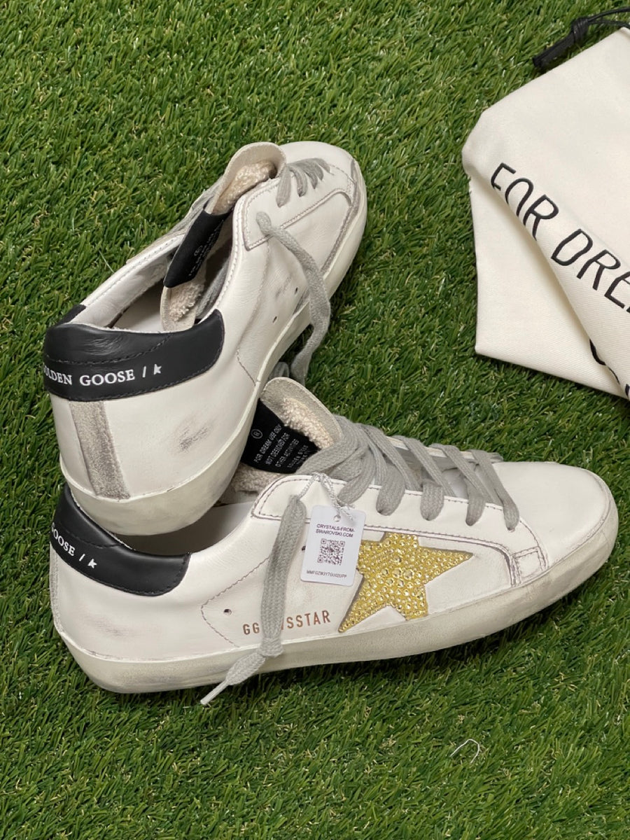 Golden goose con outlet swarovski