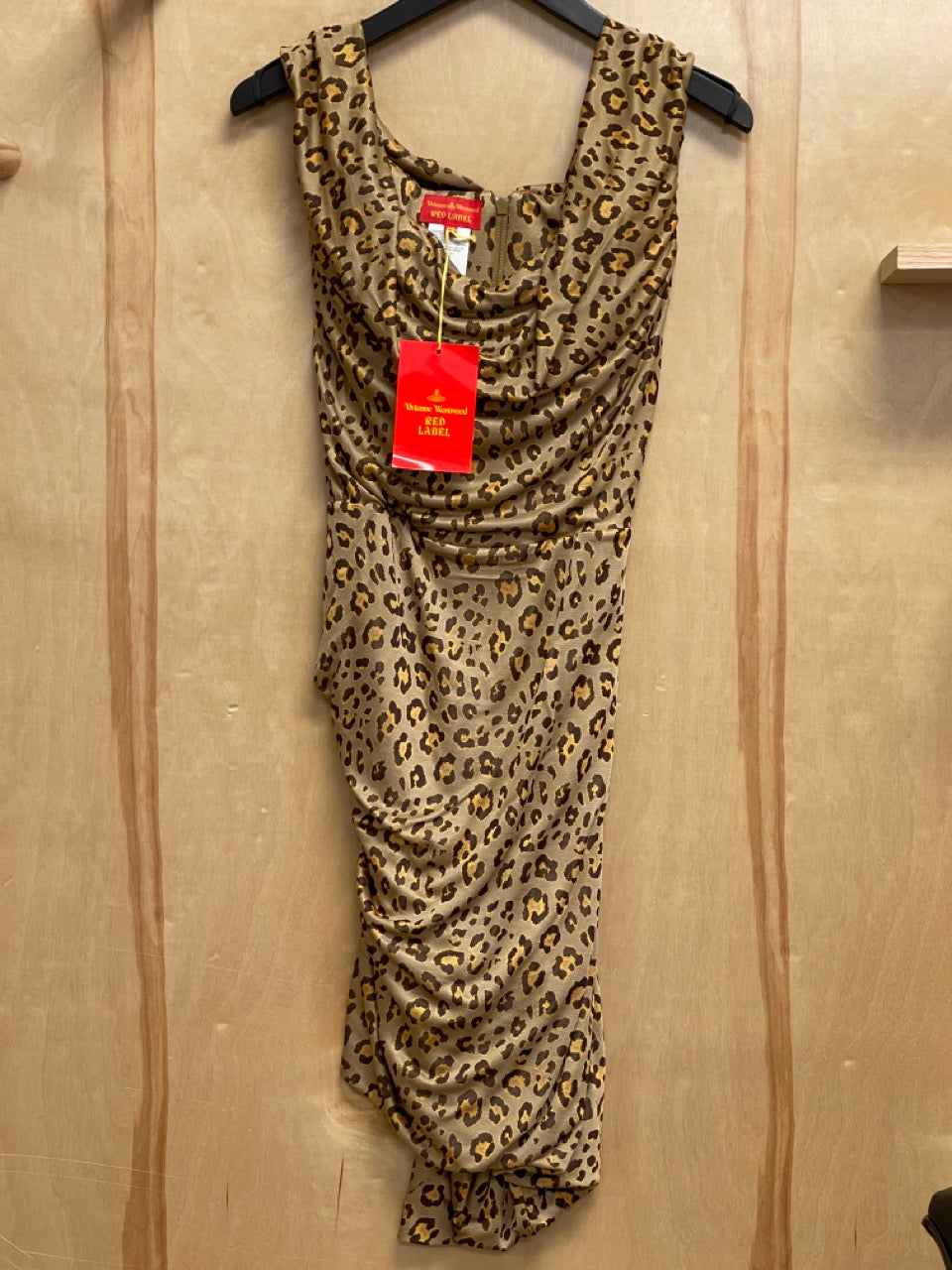 Shop Vivienne Westwood Heart Leopard Patterns Casual Style Street