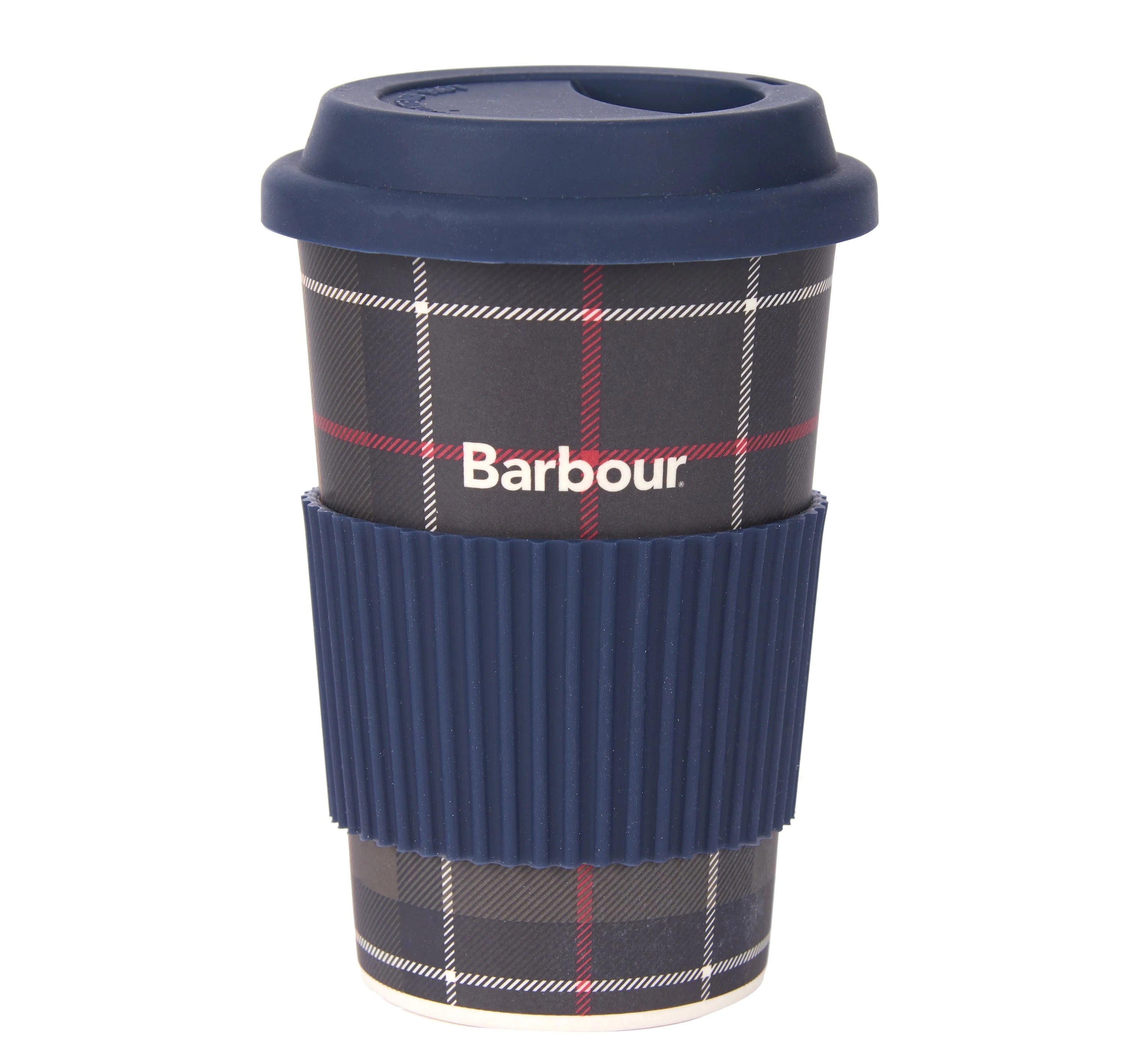 Barbour Tartan Travel Mug & Ear muff Set