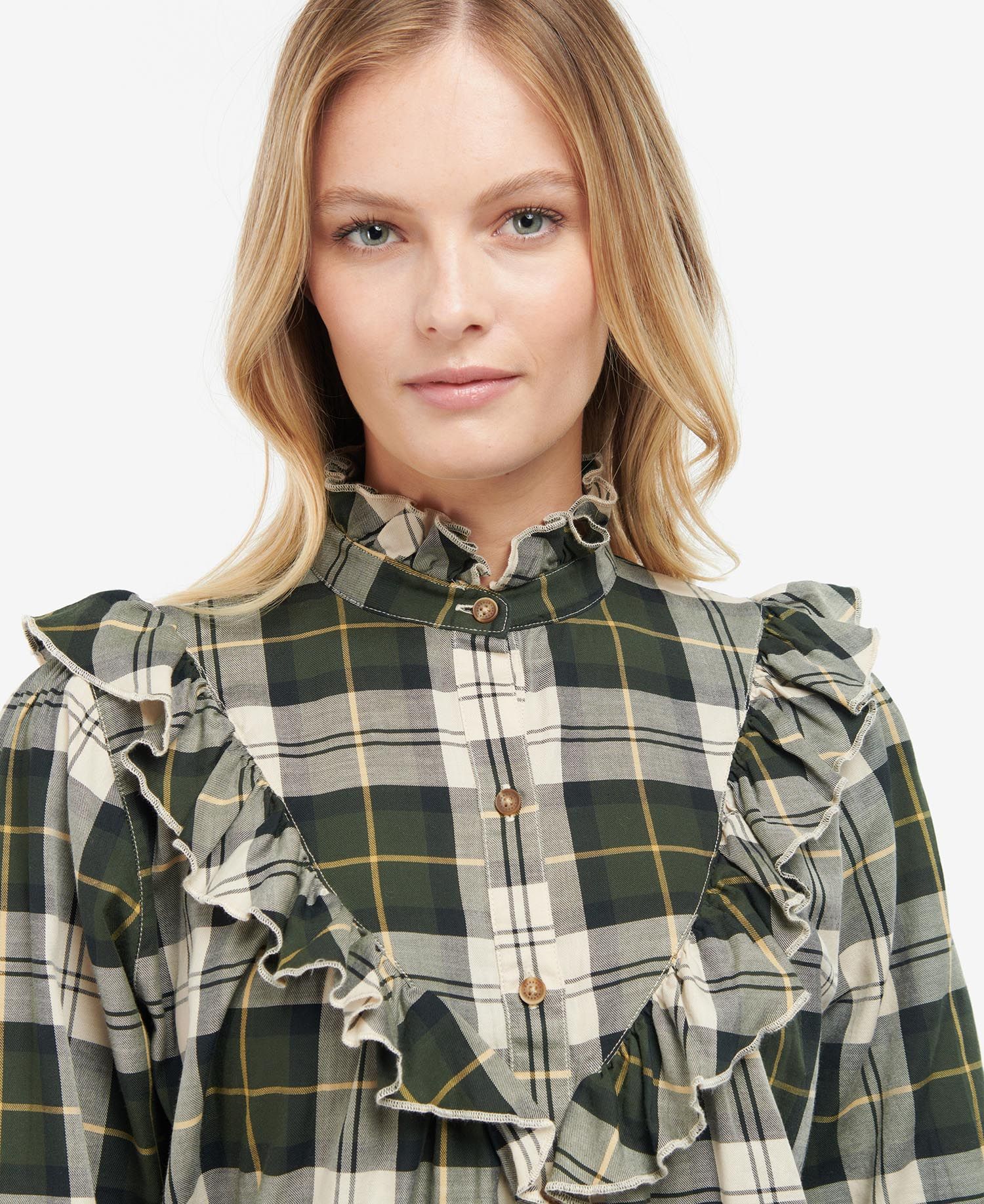 Barbour shirts best sale womens Green