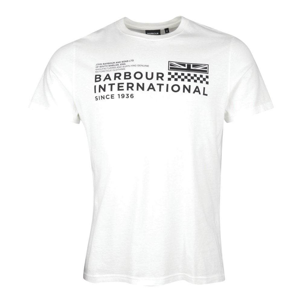 Barbour Men's International Level Tee - White