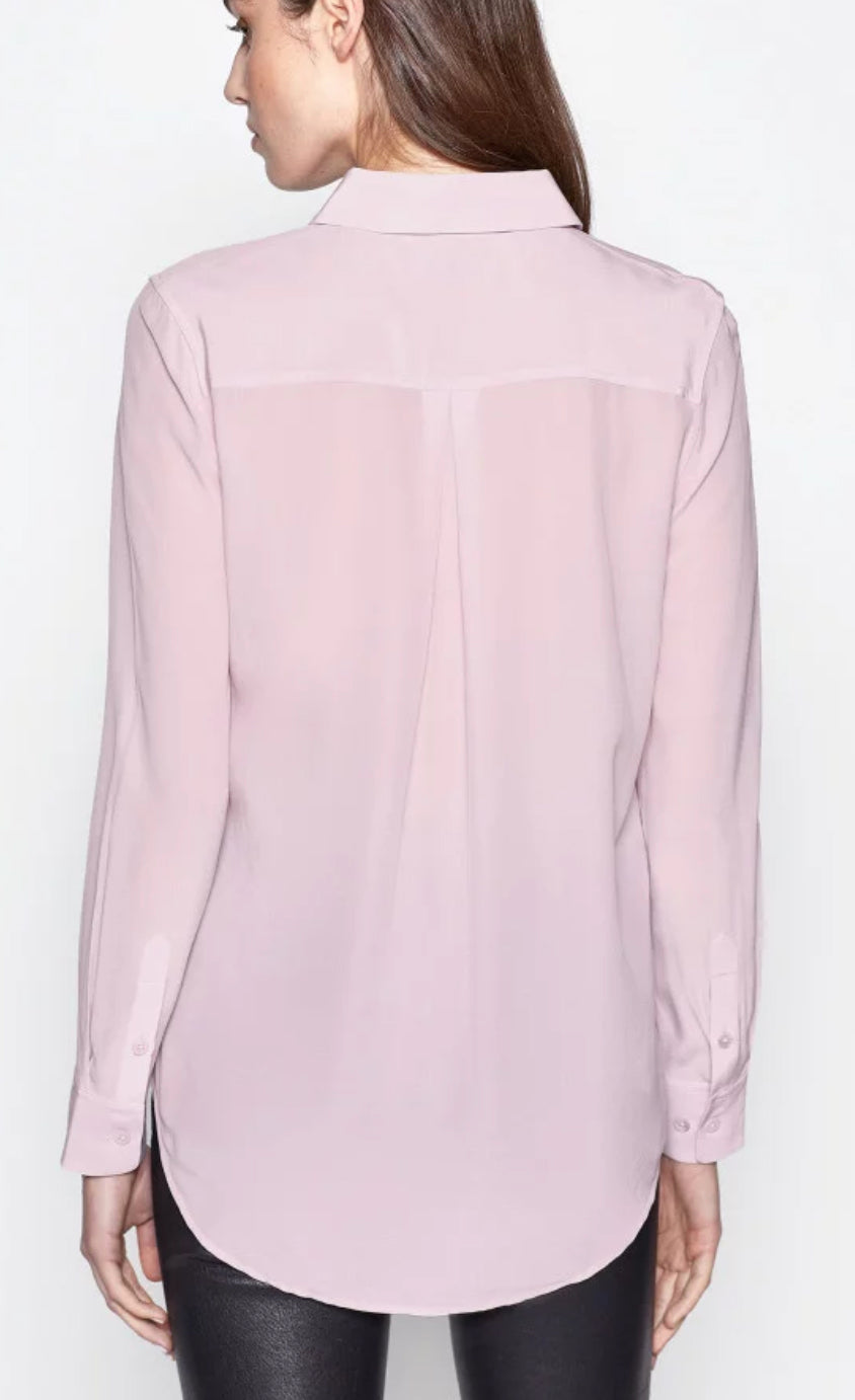 EQUIPMENT Essential Silk Shirt - Lavender fog
