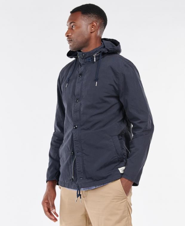 Barbour jacket deals navy mens