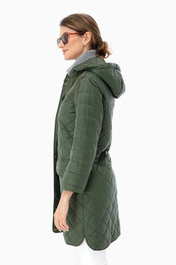 Barbour Women's Greenfinch Quilt Jacket - Olive
